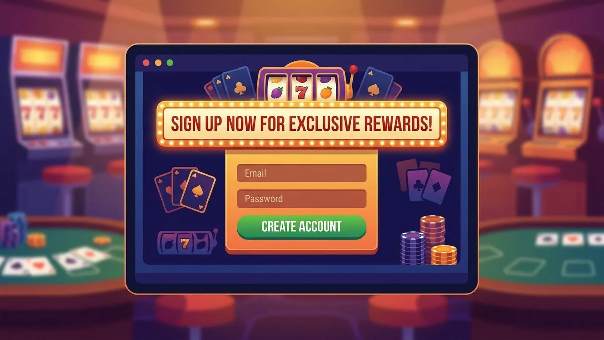 Sign up with bonus